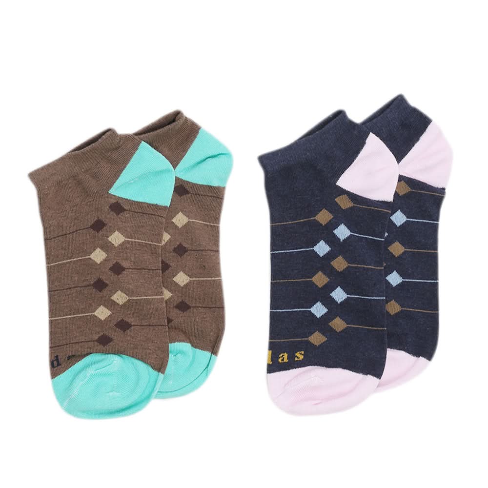 Men's 2Pcs Colorful Socks - E, Men, Mens Socks, Chase Value, Chase Value