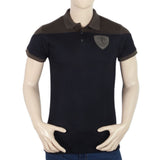 Men's Half Sleeves Polo Shirt - Black, Men, T-Shirts And Polos, Chase Value, Chase Value