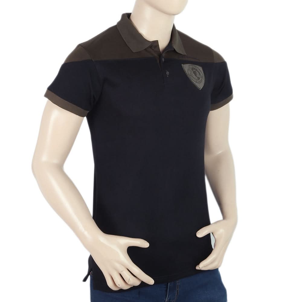 Men's Half Sleeves Polo Shirt - Black, Men, T-Shirts And Polos, Chase Value, Chase Value