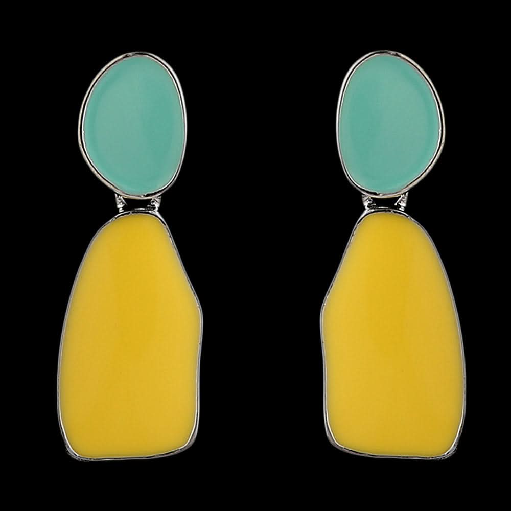 Women's Ear Tops - Yellow, Women, Earrings & Tops, Chase Value, Chase Value