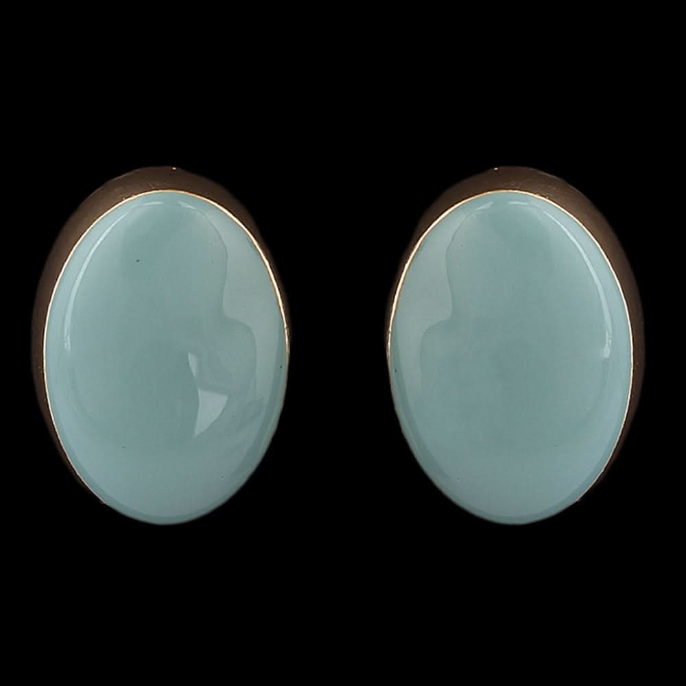 Women's Ear Tops - Light Green, Women, Earrings & Tops, Chase Value, Chase Value