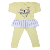 Girls Pajama Suit - Lemon, Kids, Girls Sets And Suits, Chase Value, Chase Value