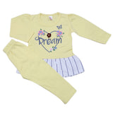 Girls Pajama Suit - Lemon, Kids, Girls Sets And Suits, Chase Value, Chase Value