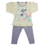 Girls Pajama Suit - Lemon, Kids, Girls Sets And Suits, Chase Value, Chase Value