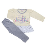 Girls Pajama Suit - Fawn, Kids, Girls Sets And Suits, Chase Value, Chase Value