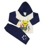 Newborn Boys Polar Full Sleeves Suit 8869 - Navy Blue, Kids, New Born Boys Sets And Suits, Chase Value, Chase Value