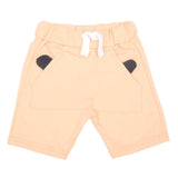 Boys Ear Shorts - Peach, Kids, Boys Shorts, Chase Value, Chase Value