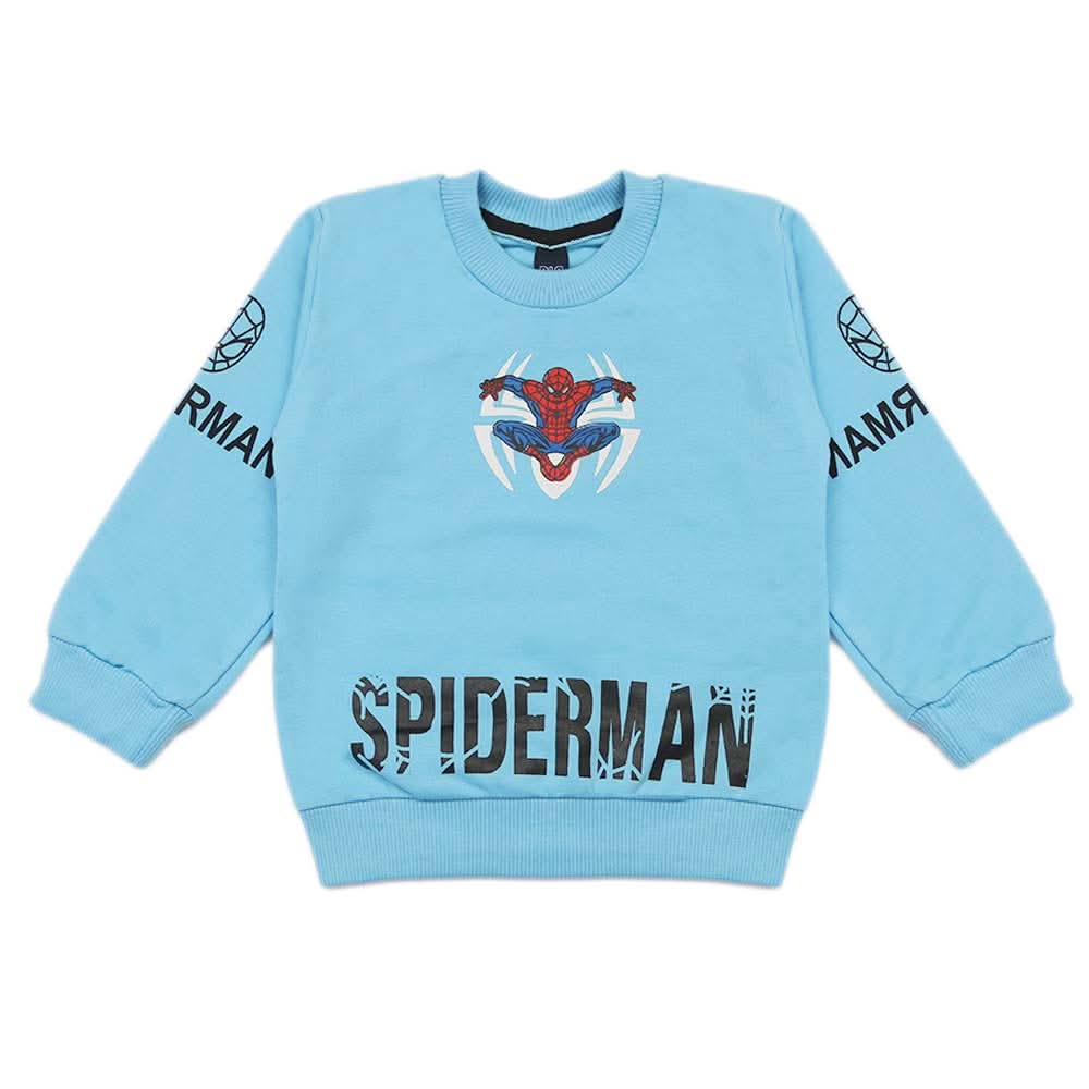 Boys Sweat Shirt - Light Blue, Boys Hoodies & Sweat Shirts, Chase Value, Chase Value