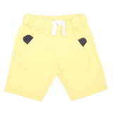 Boys Ear Shorts  - Yellow, Kids, Boys Shorts, Chase Value, Chase Value