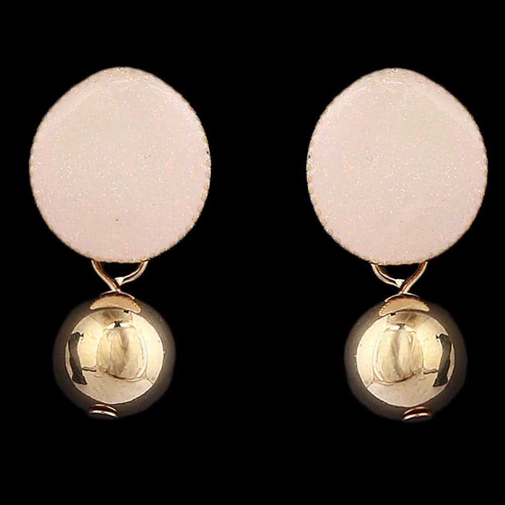 Women's Ear Tops - Tea Pink, Women, Earrings & Tops, Chase Value, Chase Value
