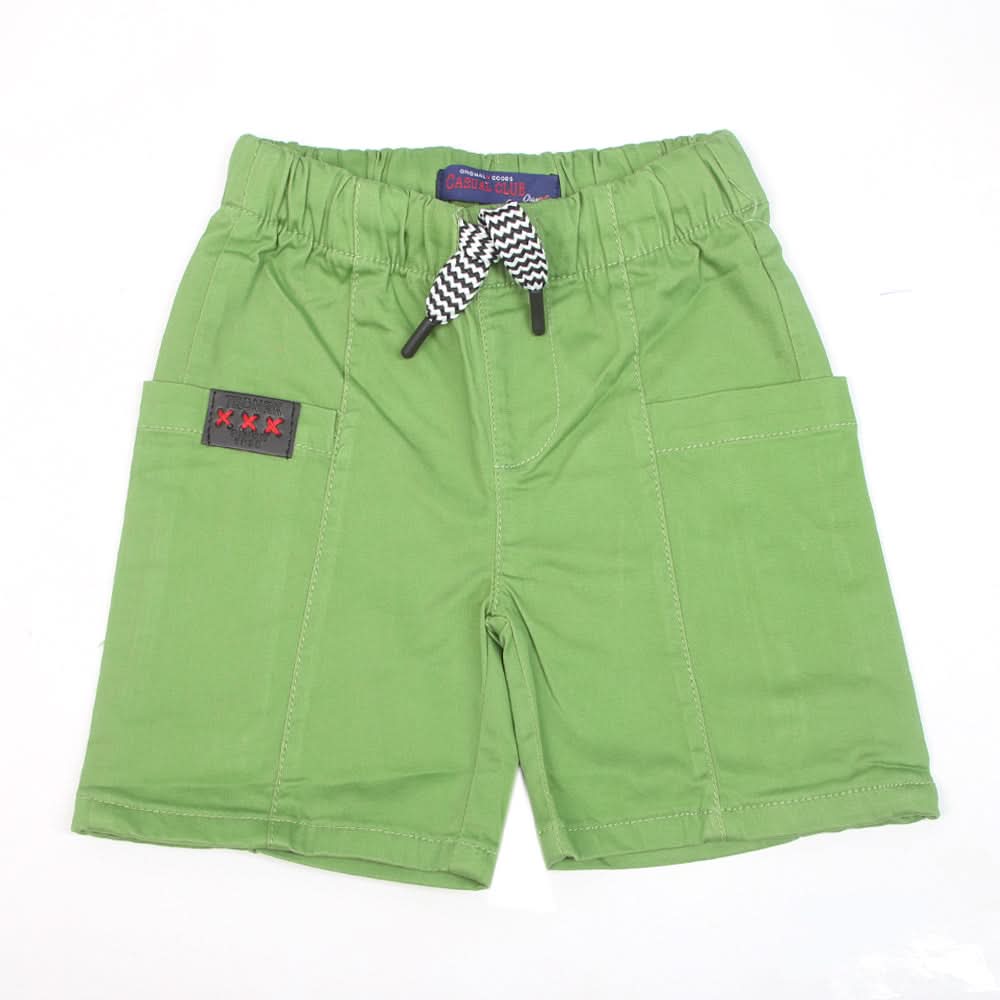 Boys Cotton Short 2-14  - Green, Kids, Boys Shorts, Chase Value, Chase Value