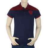 Men's Half Sleeves Polo Shirt - Navy Blue, Men, T-Shirts And Polos, Chase Value, Chase Value
