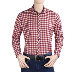 Men's Casual Shirt - Red, Men, Shirts, Chase Value, Chase Value