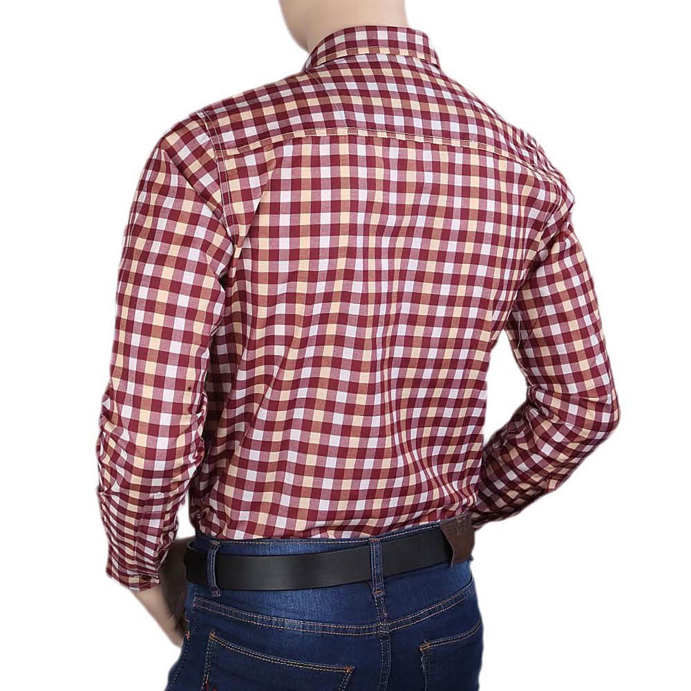 Men's Casual Shirt - Red, Men, Shirts, Chase Value, Chase Value