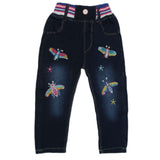 Girl's Denim Pant - Blue, Kids, Pants And Capri, Chase Value, Chase Value