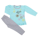 Girls Pajama Suit - Sea Green, Kids, Girls Sets And Suits, Chase Value, Chase Value
