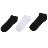 Men's Ankle Socks Set Of 3 - Black & White, Men, Mens Socks, Chase Value, Chase Value