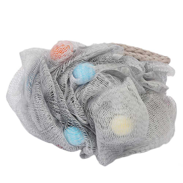Dannijia Loofah Bath Sponge - Grey, Beauty & Personal Care, Shower Gel, Chase Value, Chase Value