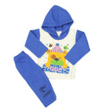 Newborn Boys Polar Full Sleeves Suit 8872 - Royal Blue, Kids, New Born Boys Sets And Suits, Chase Value, Chase Value