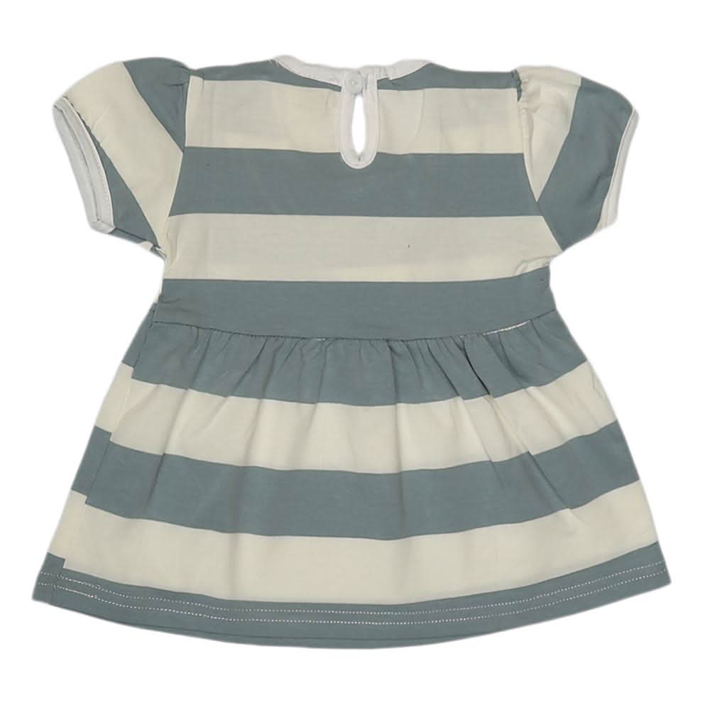 Newborn Baby Frock - Grey, Kids, NB Girls Frocks, Chase Value, Chase Value