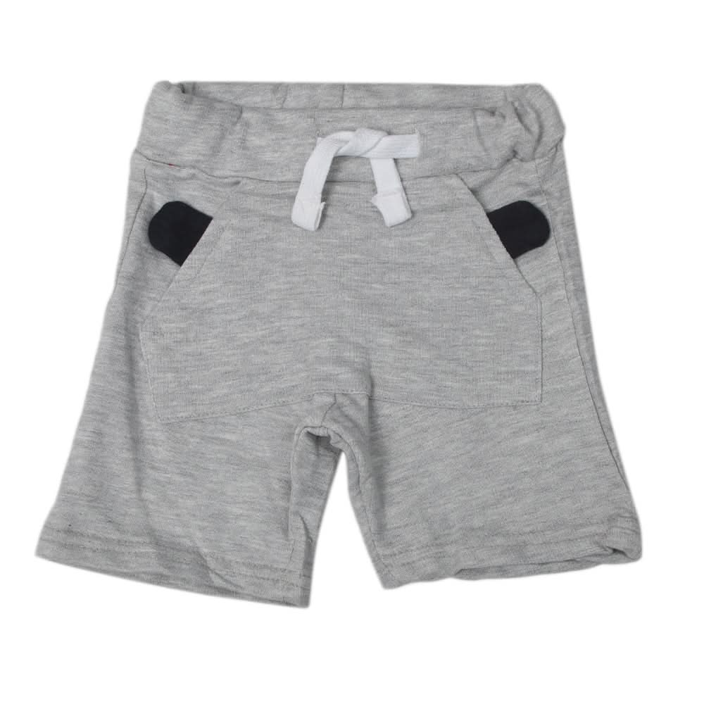 Boys Ear Shorts - Light Grey, Kids, Boys Shorts, Chase Value, Chase Value