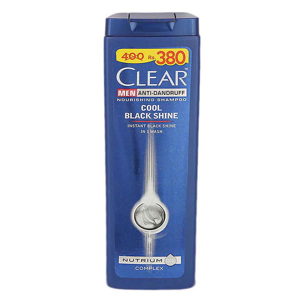 Clear Men Shampoo Black Shine 400ml, Beauty & Personal Care, Shampoo & Conditioner, Chase Value, Chase Value