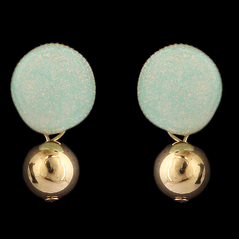 Women's Ear Tops - Cyan, Women, Earrings & Tops, Chase Value, Chase Value