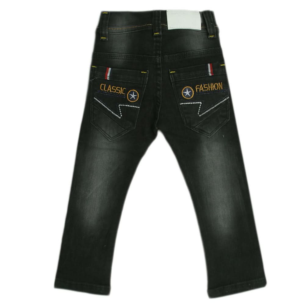 Boys Denim Pant - Black, Kids, Boys Pants, Chase Value, Chase Value