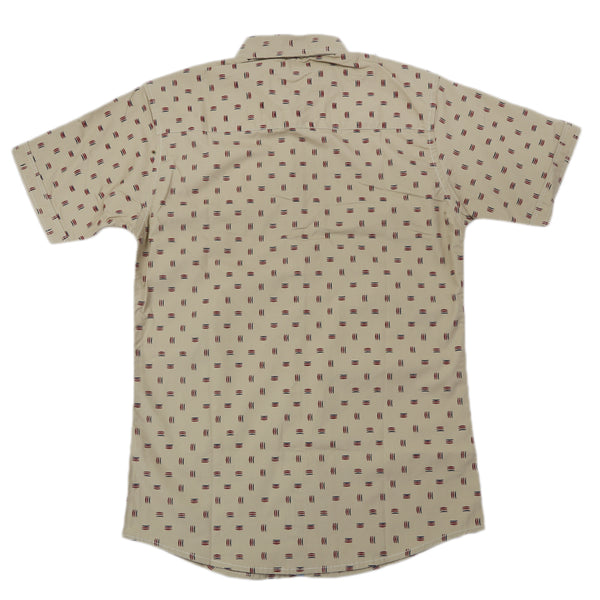 Eminent Boys Half Sleeves Casual Shirt - Beige, Boys Shirts, Eminent, Chase Value