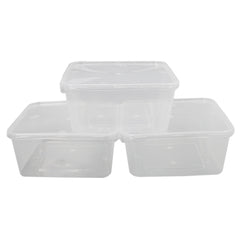 Plastic Container 1.5Ltr 3Pc, Home & Lifestyle, Storage Boxes, Chase Value, Chase Value