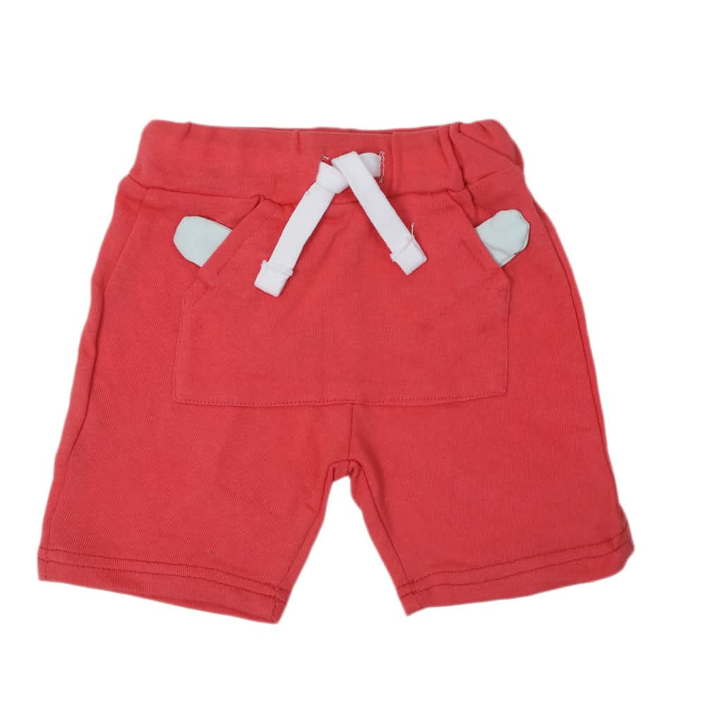 Boys Ear Shorts - Pink, Kids, Boys Shorts, Chase Value, Chase Value