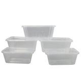 Plastic Container 1Ltr 5Pc, Home & Lifestyle, Storage Boxes, Chase Value, Chase Value
