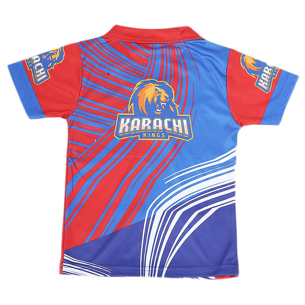 Boys Sublimation Half Sleeves T-Shirt - Blue, Kids, Boys T-Shirts, Chase Value, Chase Value