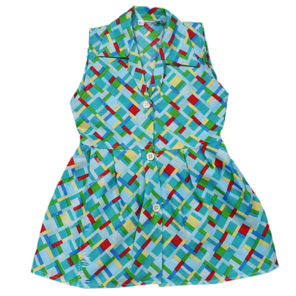 Girls Woven Frock - Z23, Kids, Girls Frocks, Chase Value, Chase Value