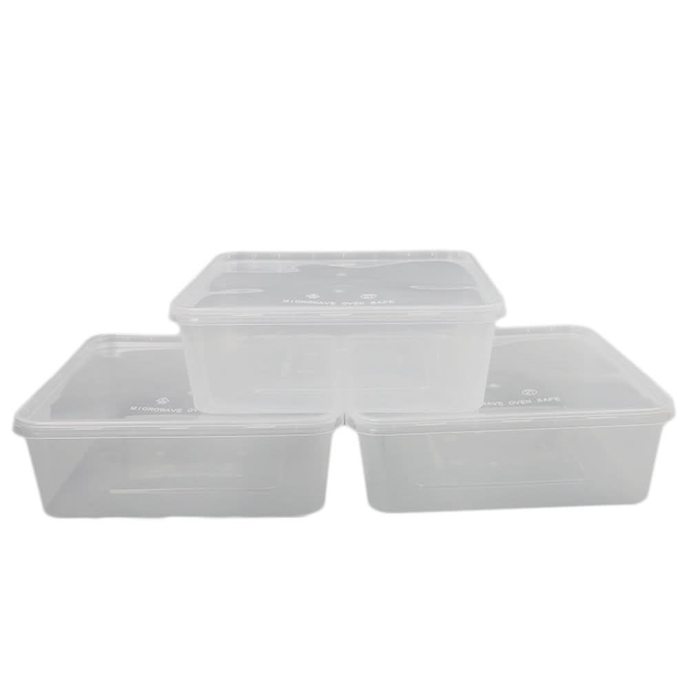 Plastic Container 2Ltr 3Pc, Home & Lifestyle, Storage Boxes, Chase Value, Chase Value