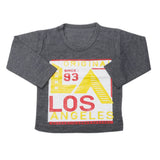 Boy's Full Sleeves T-Shirt - Dark Grey, Kids, Boys T-Shirts, Chase Value, Chase Value