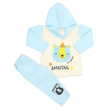 Newborn Girls Polar Full Sleeves Suit 8894 - Light Blue, Kids, New Born Girls Sets And Suits, Chase Value, Chase Value