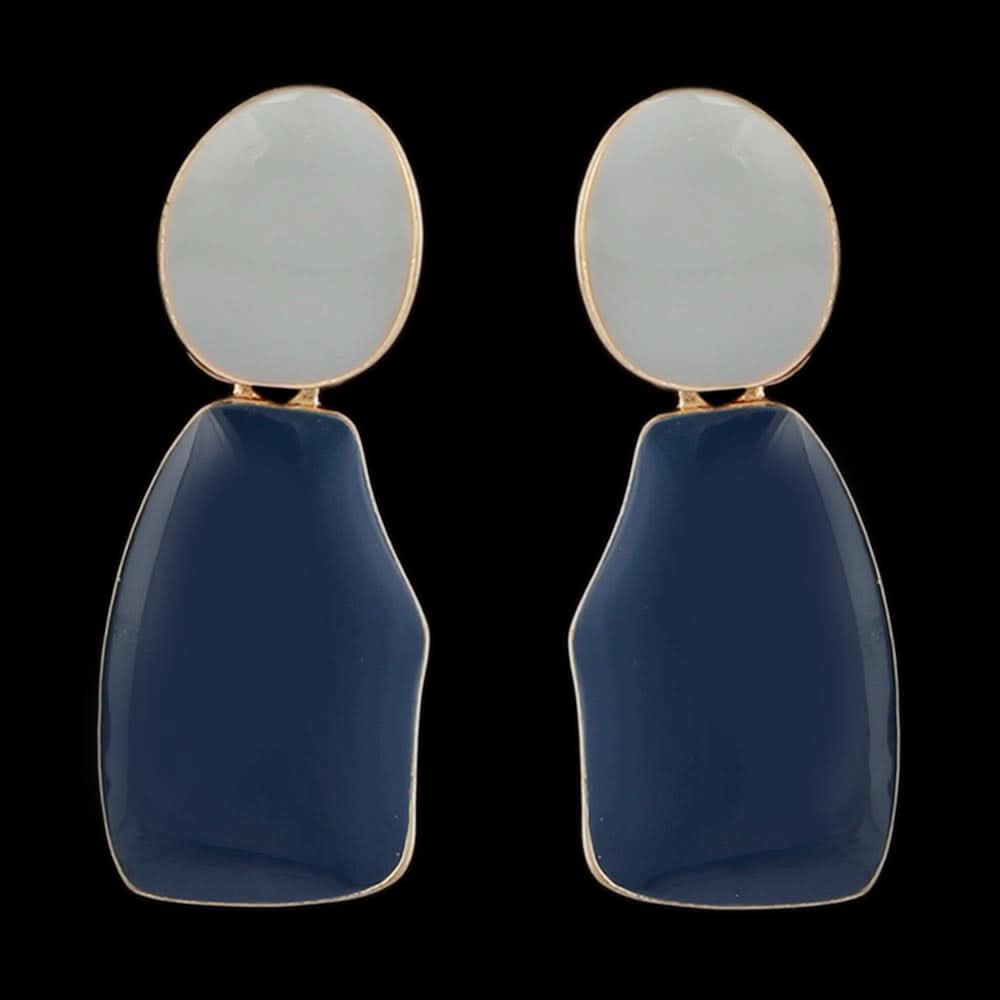 Women's Ear Tops - Navy Blue, Women, Earrings & Tops, Chase Value, Chase Value