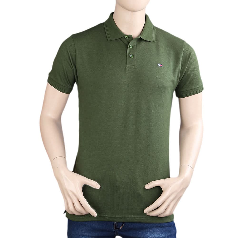 Men's Half Sleeves T-Shirt - Green, Men's Fashion, Chase Value, Chase Value