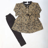 Girls Full Sleeves Tights Suit - Black, Kids, Girls Sets And Suits, Chase Value, Chase Value