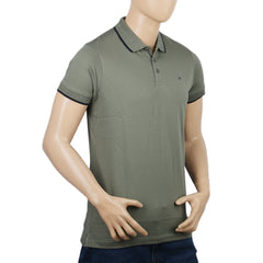 Eminent Men's Half Sleeves Polo T-Shirt - Dusty Olive, Men, T-Shirts And Polos, Eminent, Chase Value