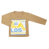 Boy's Full Sleeves T-Shirt 8752 - Olive Green, Kids, Boys T-Shirts, Chase Value, Chase Value