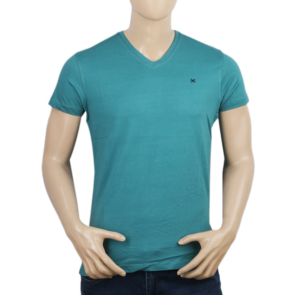 Eminent Men's Half Sleeves T-Shirt - Teal, Men, T-Shirts And Polos, Eminent, Chase Value