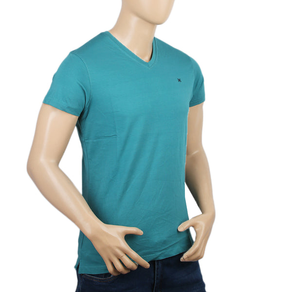 Eminent Men's Half Sleeves T-Shirt - Teal, Men, T-Shirts And Polos, Eminent, Chase Value