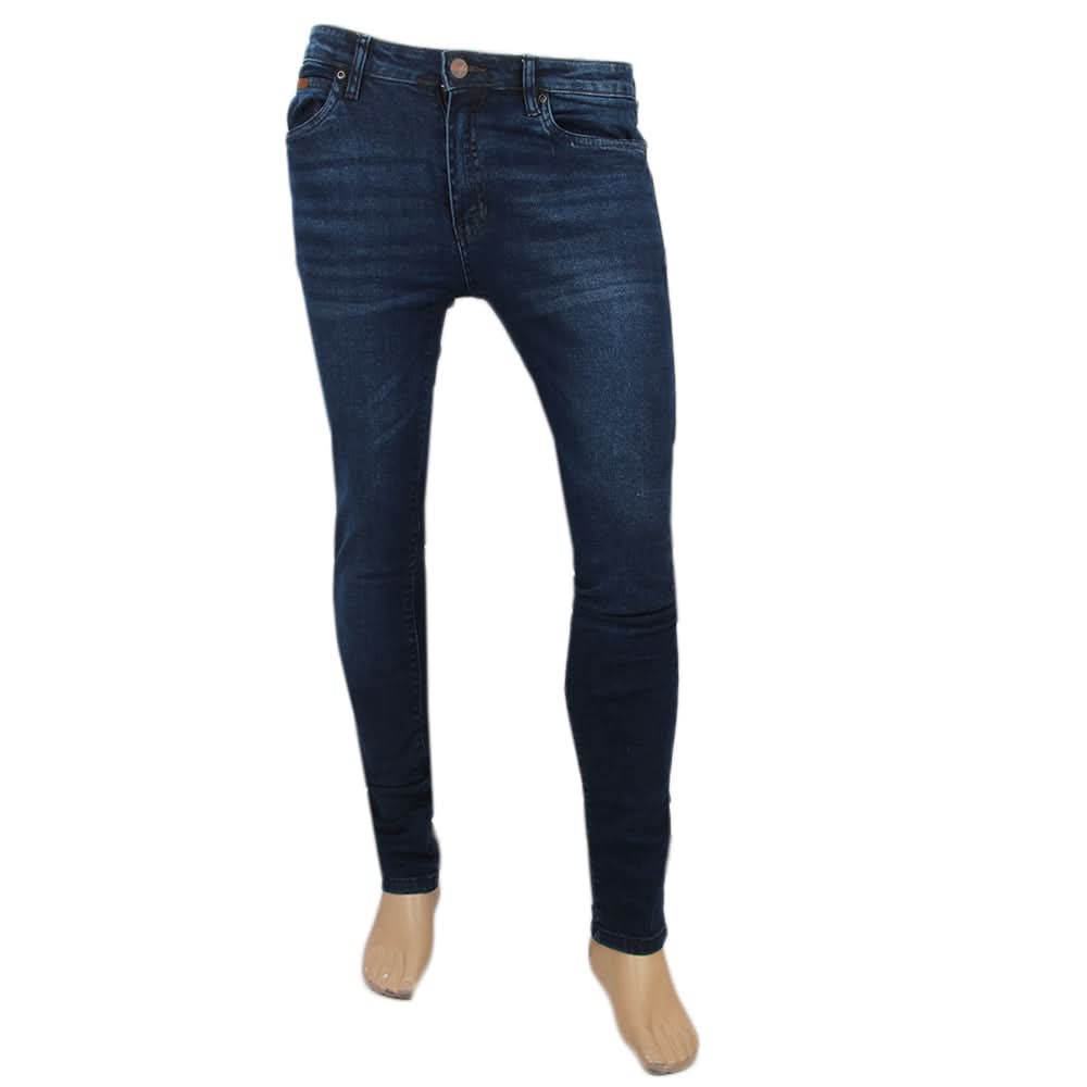 Men's Denim Pant - Dark Blue, Men, Casual Pants And Jeans, Chase Value, Chase Value