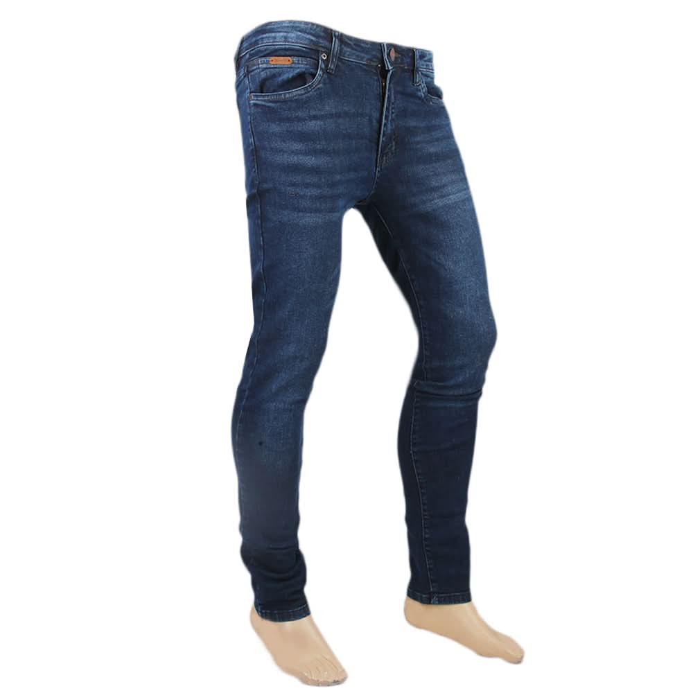 Men's Denim Pant - Dark Blue, Men, Casual Pants And Jeans, Chase Value, Chase Value