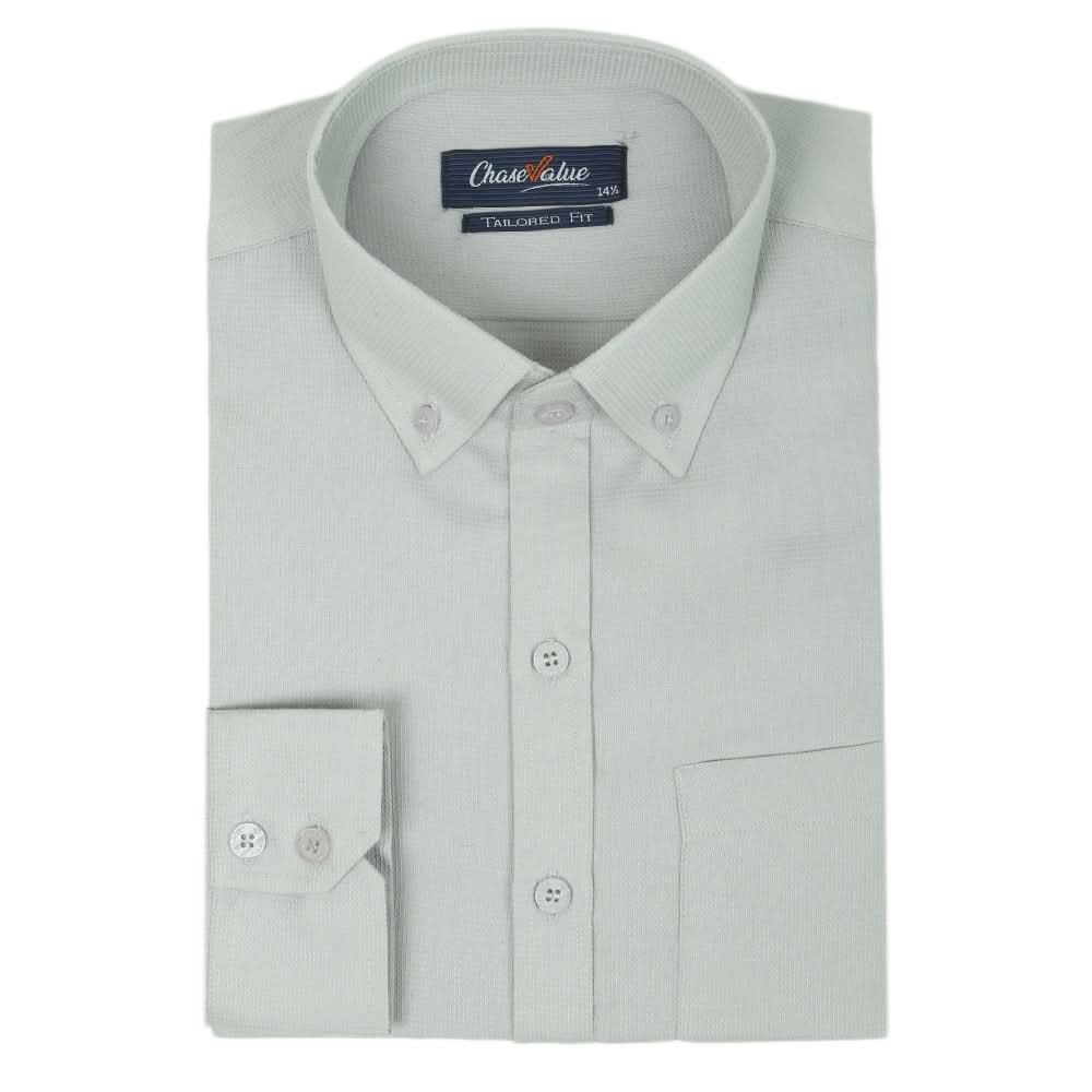 Men's Formal Shirt - Steel Grey, Men, Shirts, Chase Value, Chase Value
