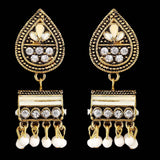Women's Fancy Ear Jhumki - Off White, Women, Earrings & Tops, Chase Value, Chase Value