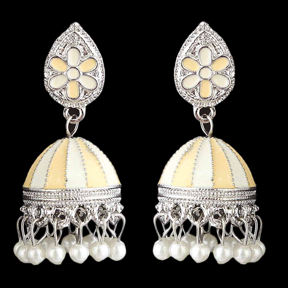 Women's Fancy Ear Jhumki - Fawn, Women, Earrings & Tops, Chase Value, Chase Value