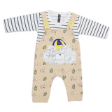 Newborn Boys Full Sleeves Romper 44016 - Beigh, Kids, New Born Boys Rompers, Chase Value, Chase Value